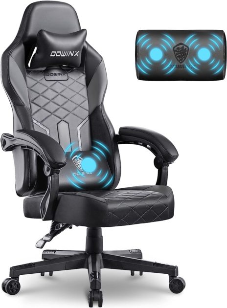 GTPLAYER Bürostuhl Gaming Stuhl Massage